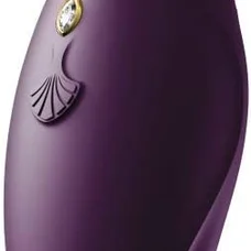 Zalo Hero Pulse Wave Massager- Импульсно-волновой массажер для клитора, 14.8 см (фиолетовый)