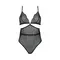 Боді Passion AMBERLY BODY black, XXL/XXXL