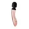 Rosy Gold - Nouveau Curve Massager - Вібромасажер, 21х4 см. (золотистий з чорним)