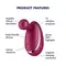 Satisfyer Spot On 1 - Клиторальный вибратор (бордо)