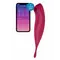 Satisfyer Twirling Pro+ - Точковий вібратор з вакуумною стимуляцією, 22.2х4 см (червоний)