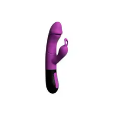 Adrien Lastic Ares 2.0 - Вібратор-кролик для стимуляції точки G та клітора, 20.6х3.8 см (фіолетовий)