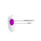LyBaile Pretty Love Butterfly Kiss Vibrator - вібратор кролик з метеликом та 30 режимами, 19.9х3.1 см (фіолетовий)