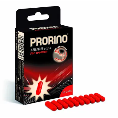 Prorino Hot - стимулирующие капсулы для женщин, 10 шт