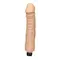 Гигантский вибратор Queeny Love Giant Lover Skin, 38 см (телесный)