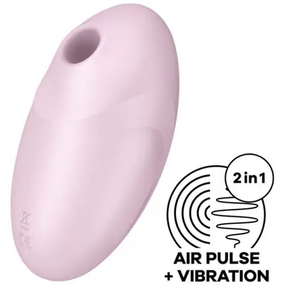 Satisfyer Vulva Lover 3 Pink - Вакуумний стимулятор (рожевий)