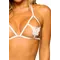 Еротичний комплект з відкритою чашкою Leg Avenue Open cup bra and pearl panty, One Size