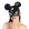 Кожаная маска мышки Art of Sex - Mouse Mask черная