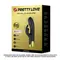 Pretty Love Royal Pleasure Vibrator - Вібратор-кролик із позолоченим руків'ям, 19.2х3.8 см (чорний)