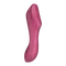 Satisfyer Curvy Trinity 3 - Вакуумний вібратор та стимулятор для точки G, 17.5х5.3 см (червоний)