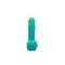 Чистий Кайф Turquoise size S - Крафтове мило-член з присоскою, 12х2, 6 см (бірюзовий)