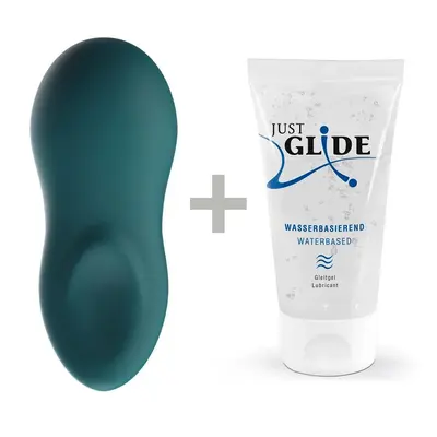 We-Vibe Touch X + Лубрикант 50 мл - Вибратор 10.2х4.3 см (зеленый)