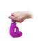 LyBaile Pretty Love Tracy Vibrator - Рельефный вибратор-кролик, 18.8х3.5 см (фиолетовый)