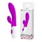 Pretty Love Alvis Vibrator Purple - Вибратор с толстым клиторальным отростком, 20х3.3 см (фиолетовый)