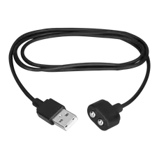Satisfyer USB Charging Cable – магнітний USB кабель для зарядки іграшок (чорний)
