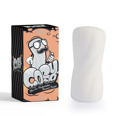 COSY Blow Cox Masturbator Pleasure Pocket – Мастурбатор-яйце (білий)