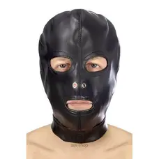 Fetish Tentation Open mouth and eyes BDSM hood - Капюшон для БДСМ с открытыми глазами и ртом