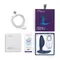We-Vibe Ditto + Лубрикант 50 мл - смарт-пробка з дистанційним управлінням, 8.8х3,1 см (синій)
