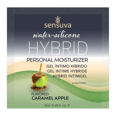 Sensuva - Hybrid Formula Caramel Apple - Пробник їстівної змазки, 6 мл. (карамельне яблуко)
