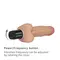Reel Feel Flexi Vibrator Flesh 9 " - Реалсичный вибратор, 22 см (телесный)