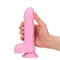 Фалоімітатор з ароматом жуйки - Toyz4lovers Delicious Dildo Bubble Gum, 18 см