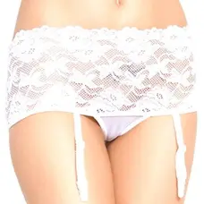 SoftLine Garterbelt 3314 - Пояс для чулок, S/M (белый)