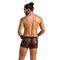 Passion - 032 SHORT JAMES black - Сексуальні напівпрозорі труси, XXL/XXXL