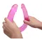 Baile Double Done DoubleDong Pink - Двухсторонний фаллоимитатор, 42 см (розовый)