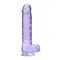 Реалистичный фаллоимитатор Realrock Dildo With Balls 9', 25 см