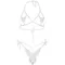 Еротичний комплект з відкритою чашкою Leg Avenue Open cup bra and pearl panty, One Size