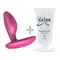 We-Vibe Ditto+ Cosmic Pink + Лубрикант 50 мл - Анальный смарт-вибратор, 8,8 см (розовый)