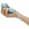 Pillow Talk Frisky Teal - розкішні вагінальні кульки із кристалом, 3,2 см.