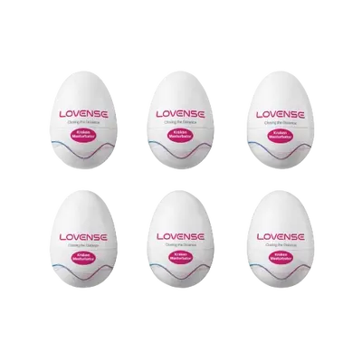 Lovense Kraken masturbator egg box - Набор мастурбаторов, 6 шт (белый)
