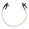 Bad Kitty Silicone Nipple Clamps - зажимы для сосков на цепочке, 52 см