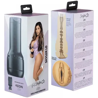 Kiiroo Feel Skyler Lo - Мастурбатор копія вагіни порнозірки, 22х8.4 см