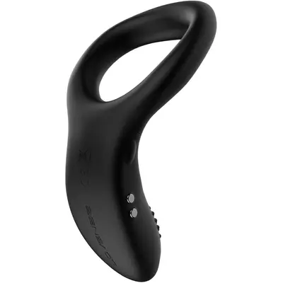 Lovense Diamo Cock Ring - віброкільце з керуванням зі смартфона, 11.3х4.4 см (чорний)