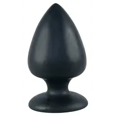 Orion Butt Plug Extra - Анальна пробка з присоскою, 14х7.5 см (чорний)