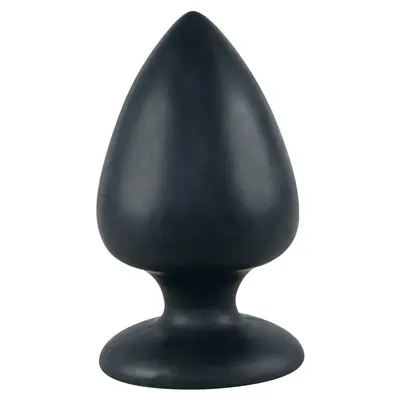 Orion Butt Plug Extra - Анальна пробка з присоскою, 14х7.5 см (чорний)