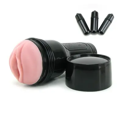 Мастурбатор Fleshlight вібро рожева Дама-дотик, 25х6 см