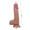 Реалистичный фаллоимитатор Baile Sliding Skin, 20.5 см