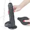 LoveToy - 10'' Squirting Dildo - Фаллоимитатор, 25.5х4.5 см (чёрный)