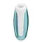 Satisfyer Love Breeze - Компактний вакуумний стимулятор клітора, 9.8х4 см (блакитний)