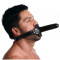 Strict Leather Ride Me Mouth Gag - кляп- фаллос со страпоном, 12х4 см (чёрный)