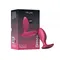 We-Vibe Ditto+ Cosmic Pink + Лубрикант 50 мл - Анальный смарт-вибратор, 8,8 см (розовый)