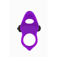 Adrien Lastic Lingus MAX Violet эрекционное виброкольцо с язычком для стимуляции клитора, 9.5х3 см