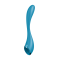 Satisfyer G-Spot Flex 5+ - Универсальный вибратор, 15х3.4 см (синий)