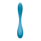 Satisfyer G-Spot Flex 5+ - Универсальный вибратор, 15х3.4 см (синий)