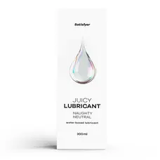 Лубрикант на водній основі Satisfyer Juicy Lubricant Naughty Neutral, 300 мл