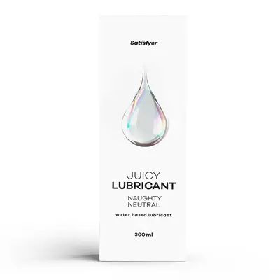 Лубрикант на водной основе Satisfyer Juicy Lubricant Naughty Neutral, 300 мл
