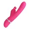 Pretty Love Phoenix Vibrator Pink - Вібратор-кролик з мембранним стимулятором та рухомим язичком, 20.2х3.3 см (рожевий)